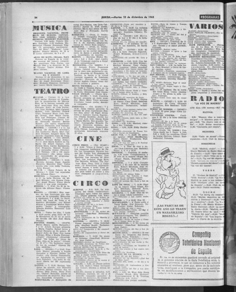 Miniatura de Arriba del 11 de diciembre de 1963