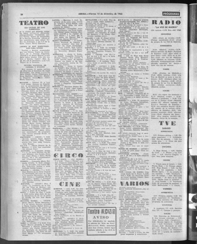 Miniatura de Arriba del 14 de diciembre de 1963