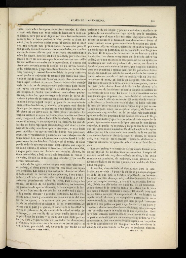 Miniatura de Museo de las familias: periódico mensual segunda serie de 1857, nº 37