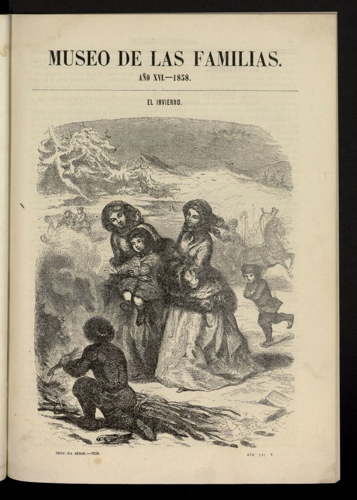 Miniatura de Museo de las familias: periódico mensual segunda serie de 1858, nº 1