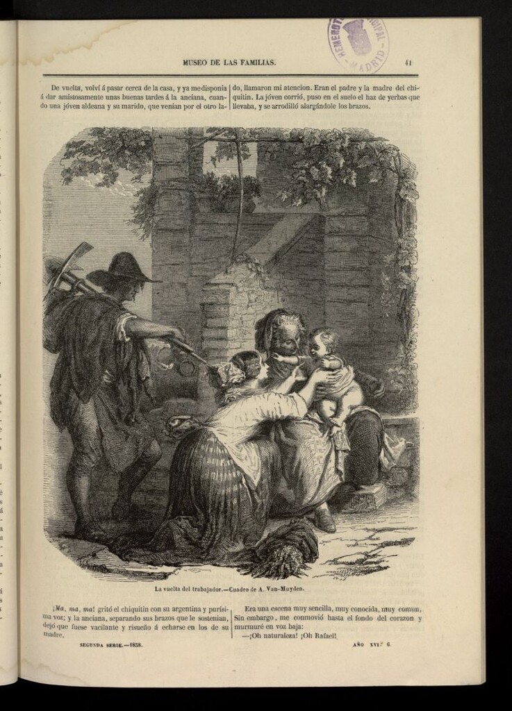Miniatura de Museo de las familias: periódico mensual segunda serie de 1858, nº 6