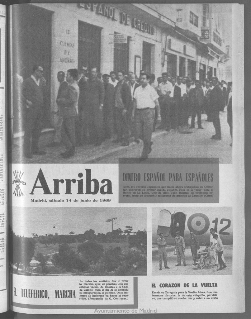 Miniatura de Arriba del 14 de junio de 1969