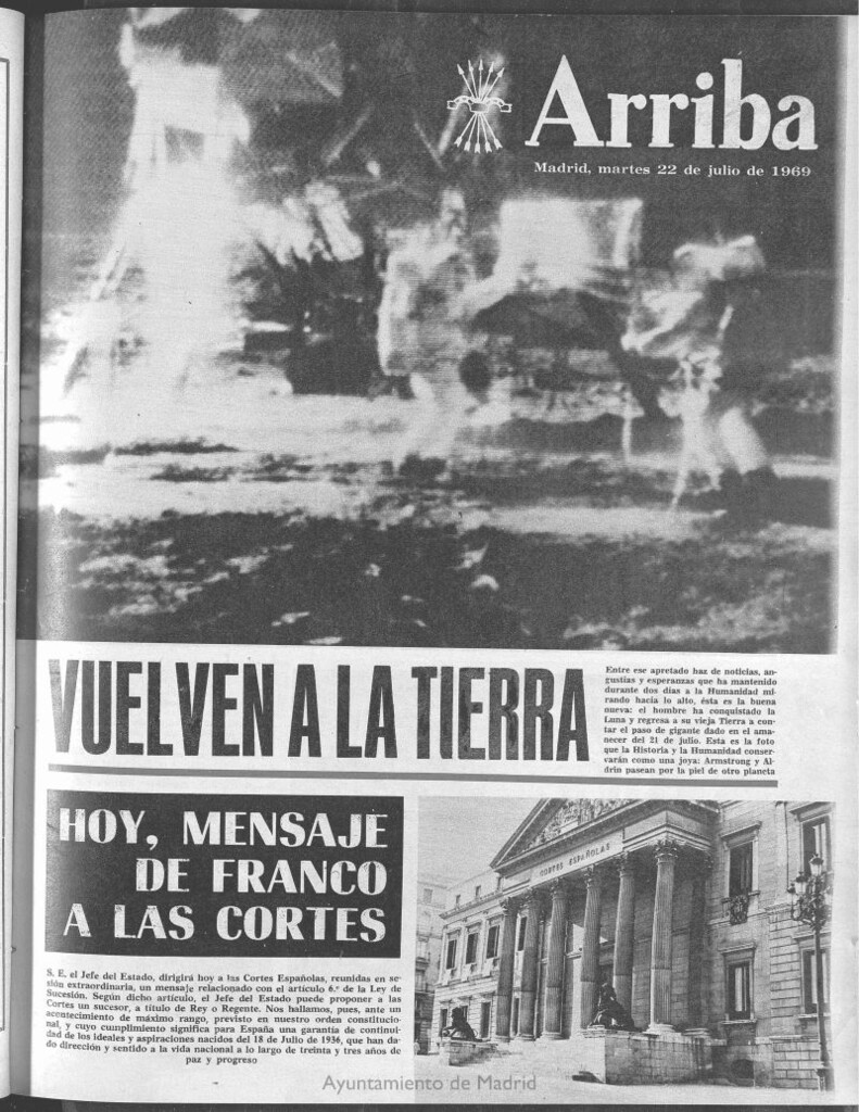 Miniatura de Arriba del 22 de julio de 1969