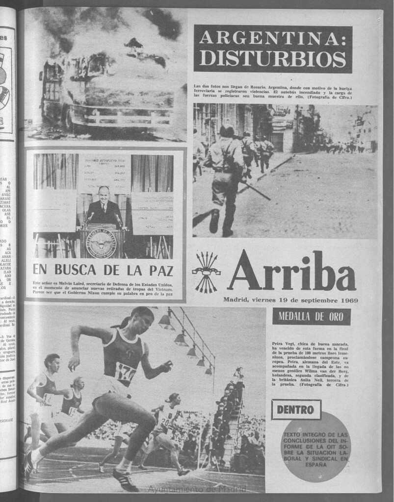 Miniatura de Arriba del 19 de septiembre de 1969