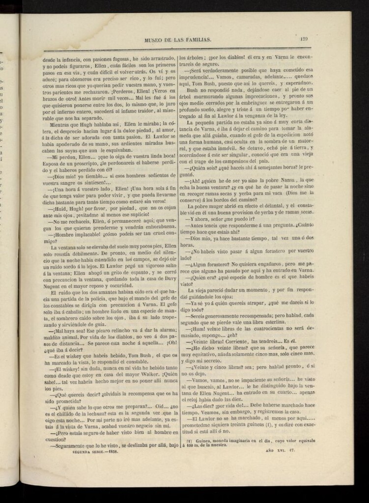 Miniatura de Museo de las familias: periódico mensual segunda serie de 1858, nº 17