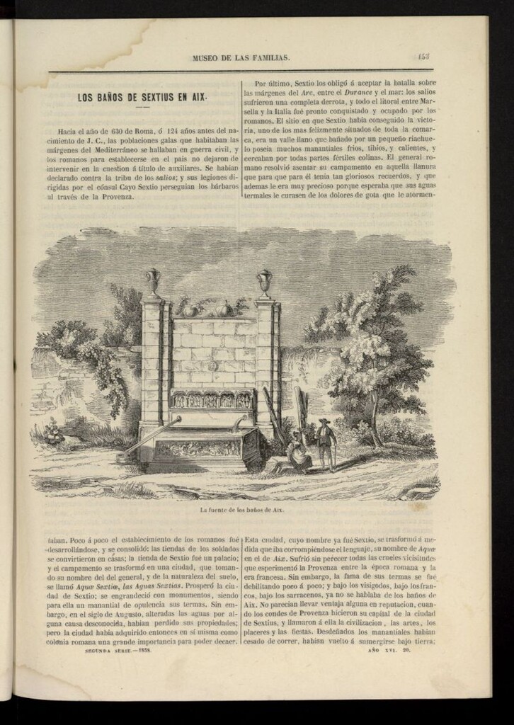 Miniatura de Museo de las familias: periódico mensual segunda serie de 1858, nº 20