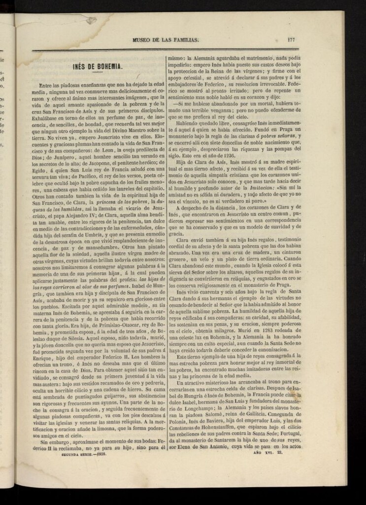 Miniatura de Museo de las familias: periódico mensual segunda serie de 1858, nº 23