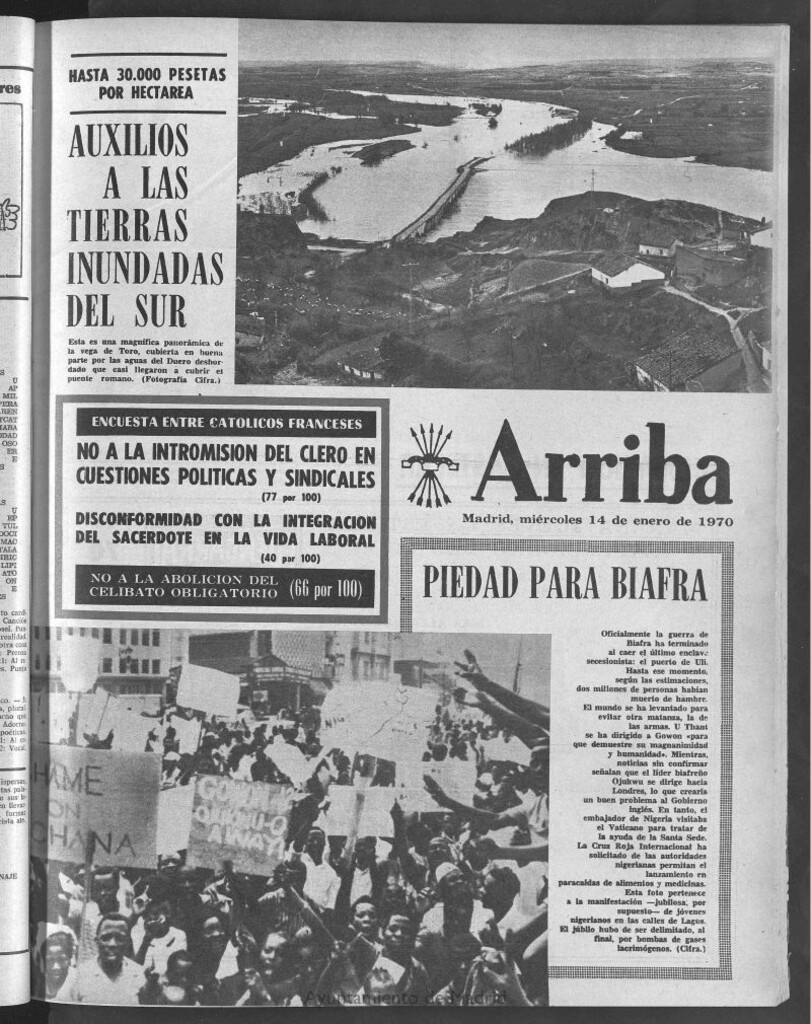Miniatura de Arriba del 14 de enero de 1970