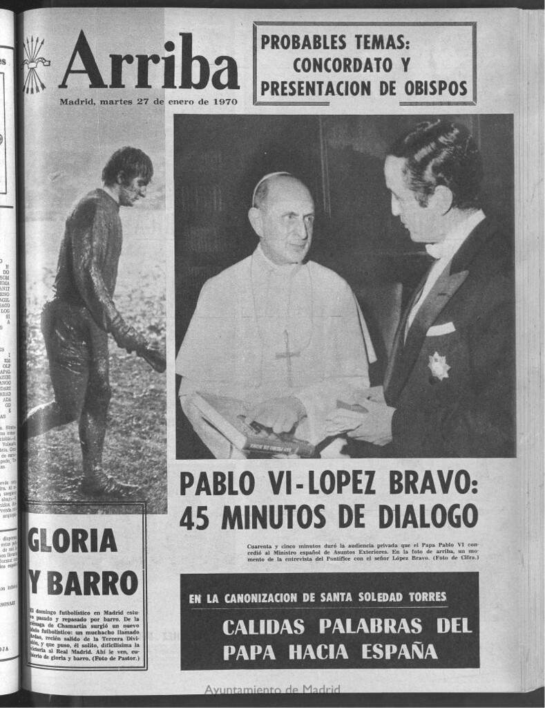Miniatura de Arriba del 27 de enero de 1970