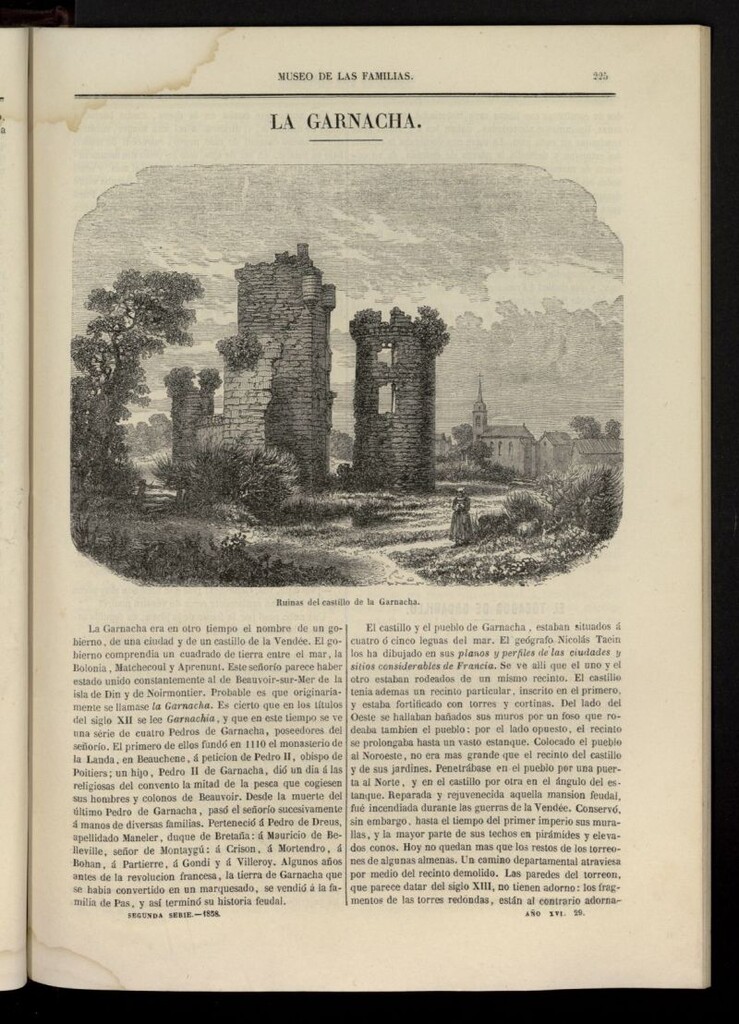 Miniatura de Museo de las familias: periódico mensual segunda serie de 1858, nº 29