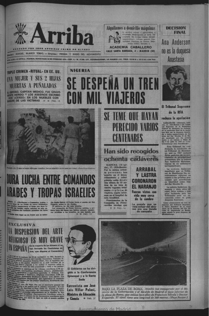 Miniatura de Arriba del 18 de febrero de 1970