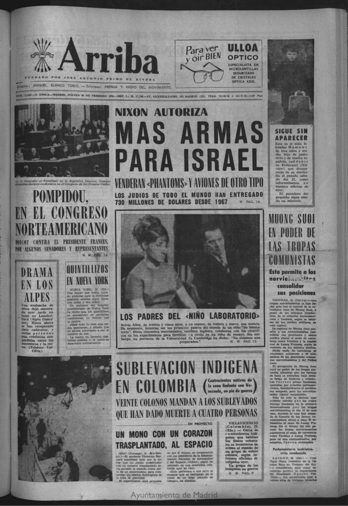 Miniatura de Arriba del 26 de febrero de 1970
