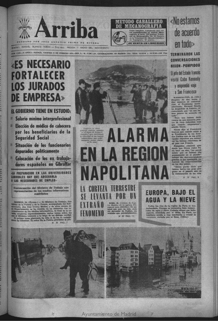 Miniatura de Arriba del 27 de febrero de 1970