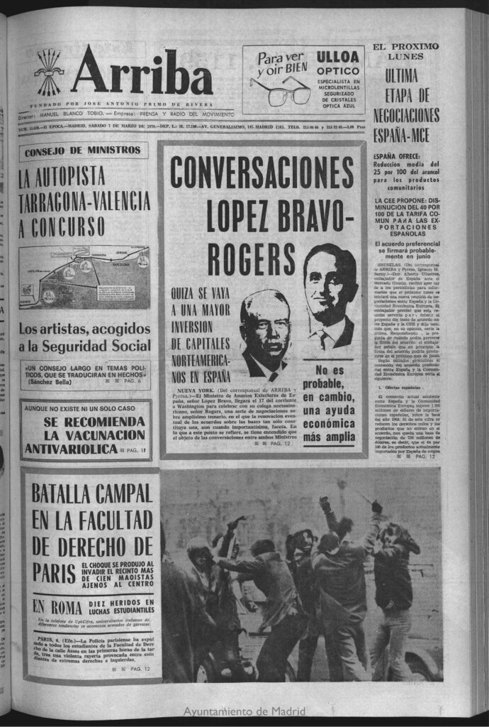 Miniatura de Arriba del 7 de marzo de 1970