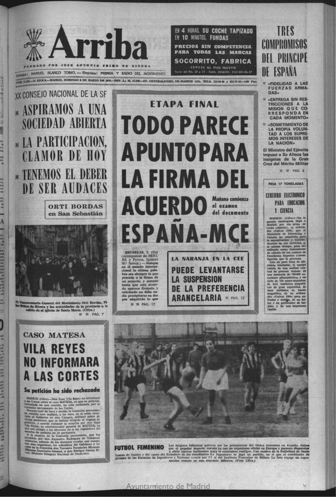 Miniatura de Arriba del 8 de marzo de 1970