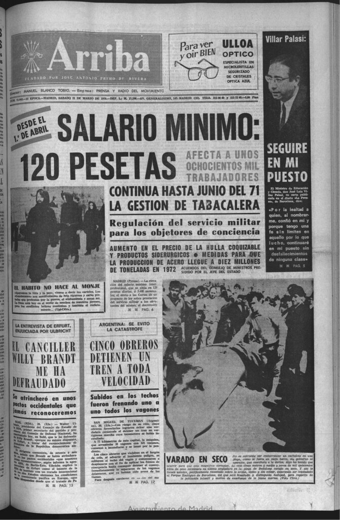Miniatura de Arriba del 21 de marzo de 1970