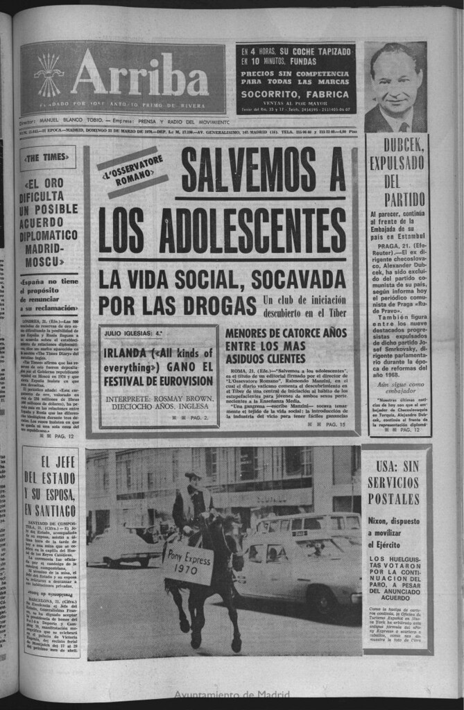 Miniatura de Arriba del 22 de marzo de 1970