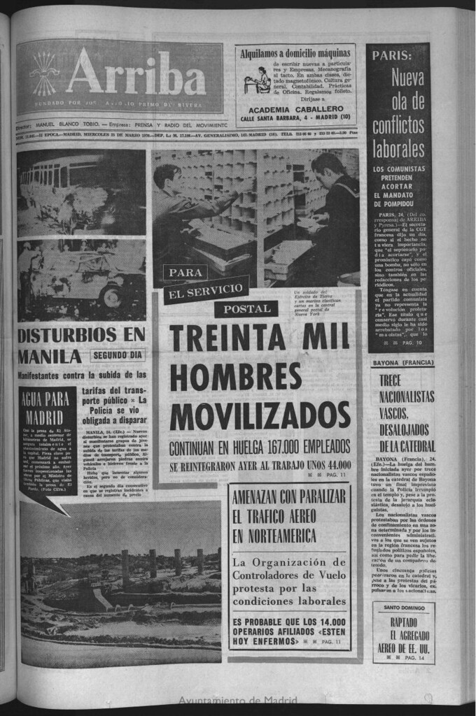 Miniatura de Arriba del 25 de marzo de 1970