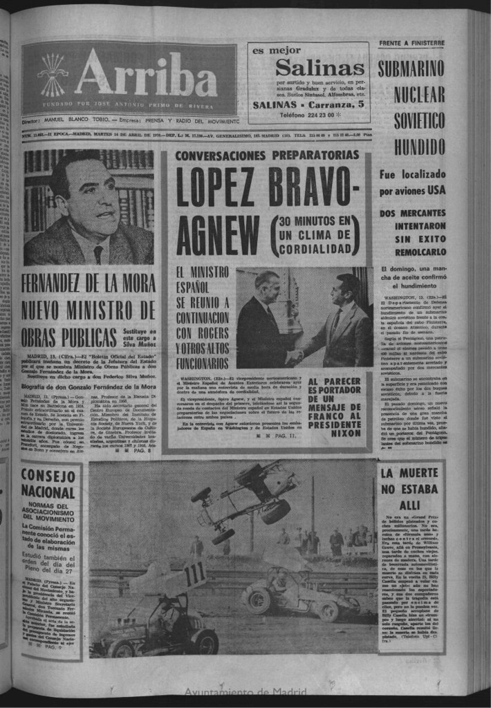 Miniatura de Arriba del 14 de abril de 1970