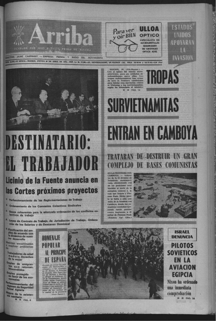 Miniatura de Arriba del 30 de abril de 1970