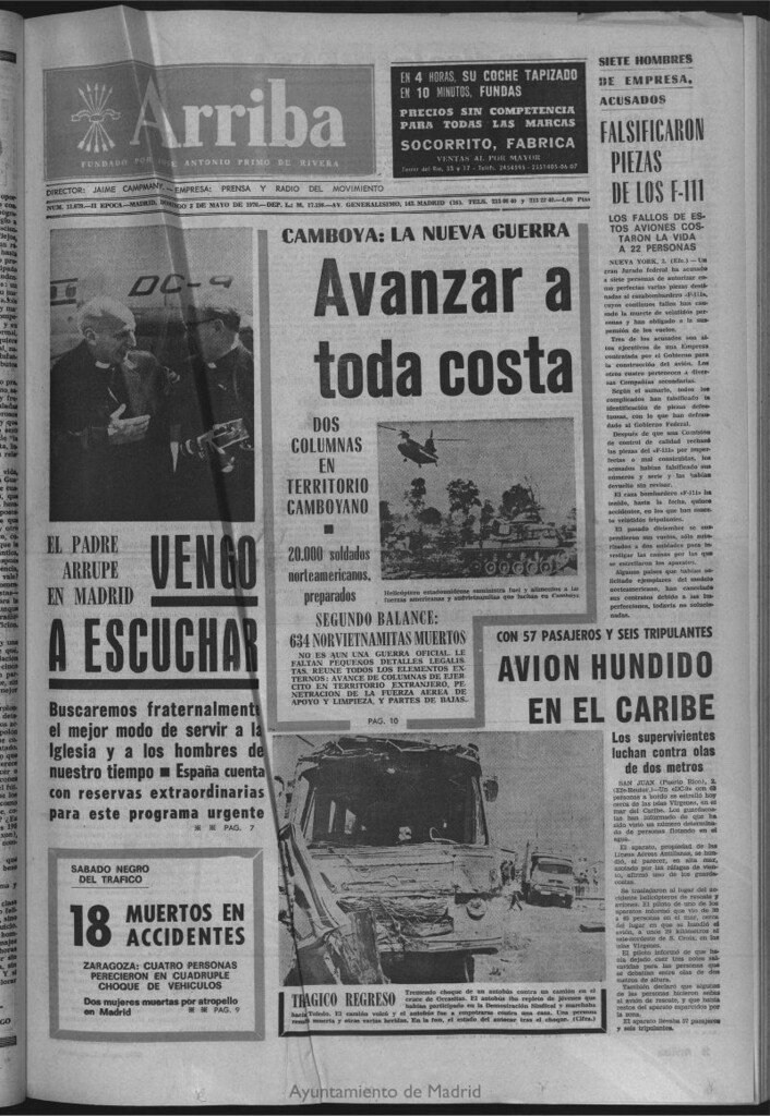 Miniatura de Arriba del 3 de mayo de 1970