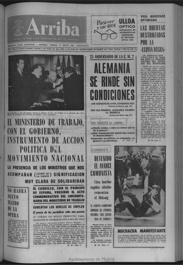Miniatura de Arriba del 9 de mayo de 1970