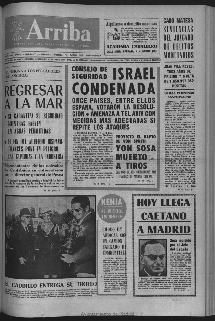 Miniatura de Arriba del 20 de mayo de 1970