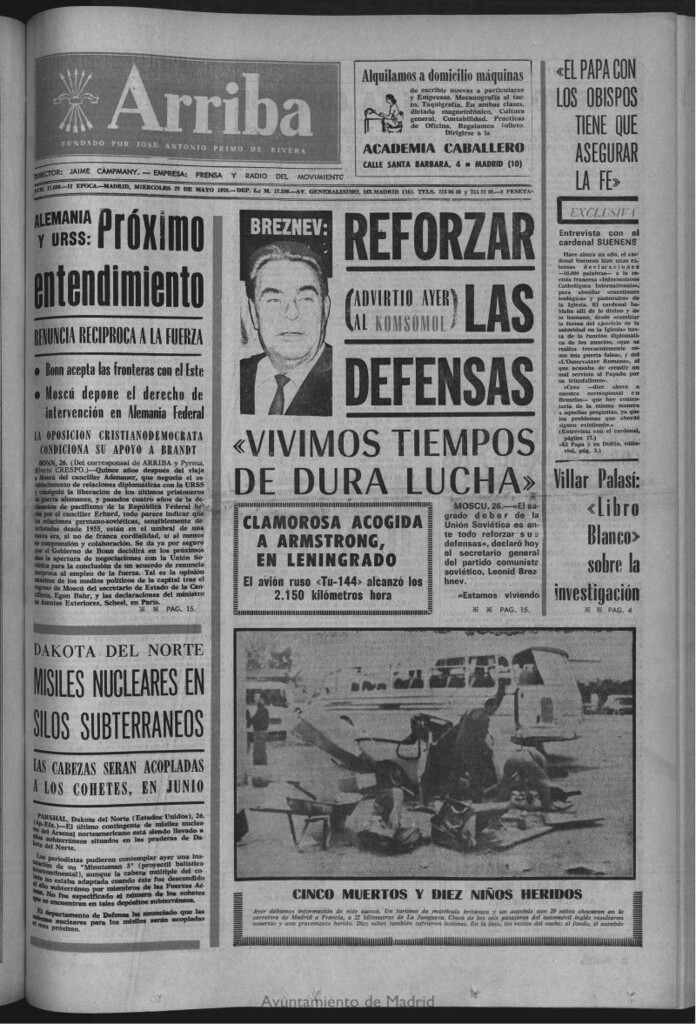 Miniatura de Arriba del 27 de mayo de 1970
