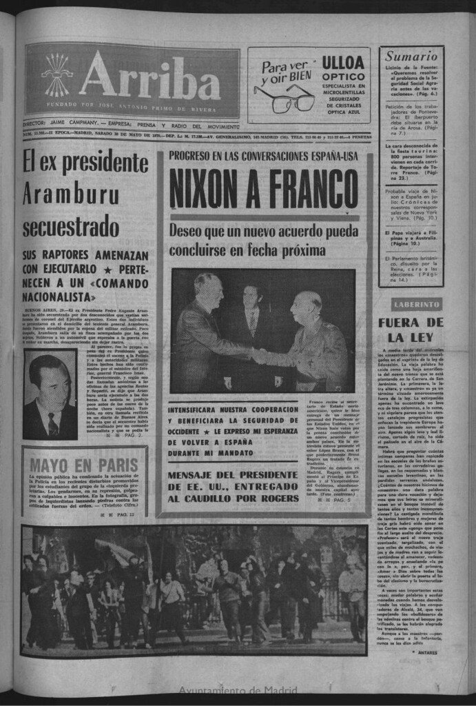 Miniatura de Arriba del 30 de mayo de 1970
