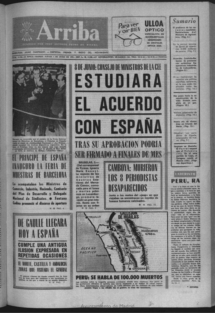 Miniatura de Arriba del 4 de junio de 1970