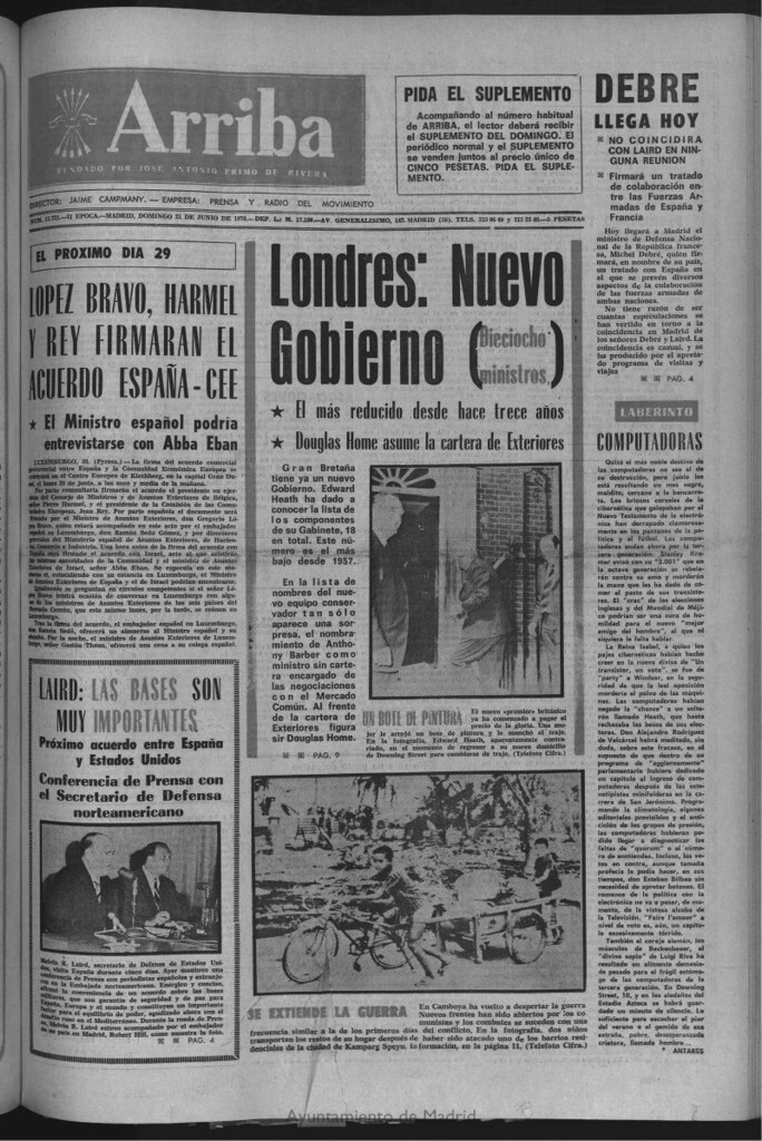 Miniatura de Arriba del 21 de junio de 1970