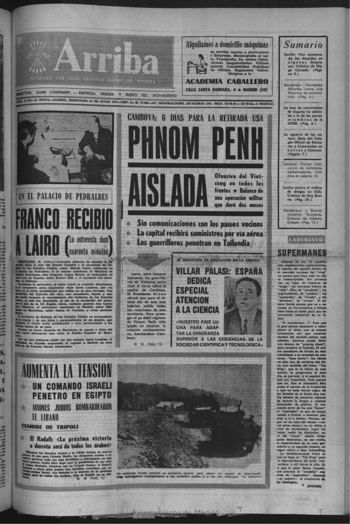 Miniatura de Arriba del 24 de junio de 1970