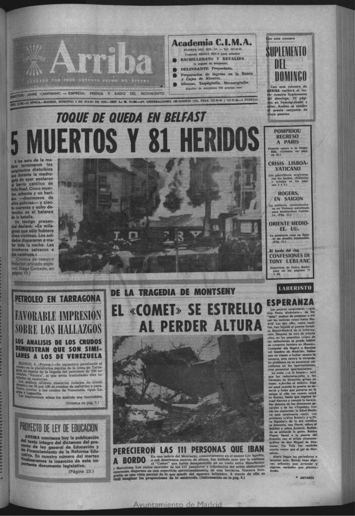 Miniatura de Arriba del 5 de julio de 1970