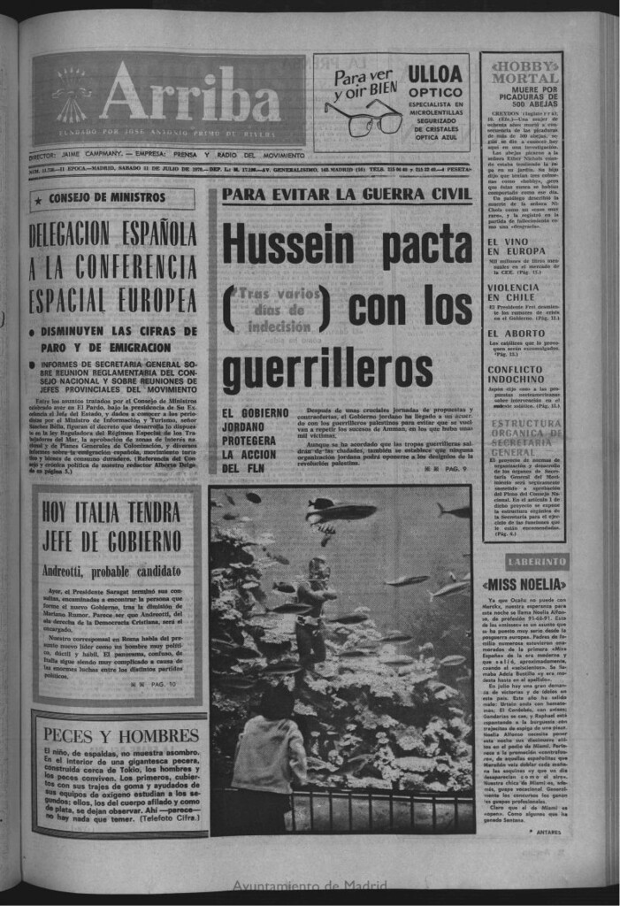 Miniatura de Arriba del 11 de julio de 1970