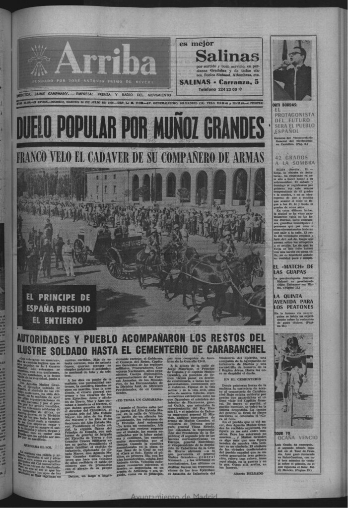 Miniatura de Arriba del 14 de julio de 1970