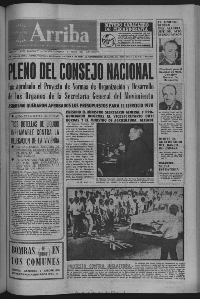 Miniatura de Arriba del 24 de julio de 1970