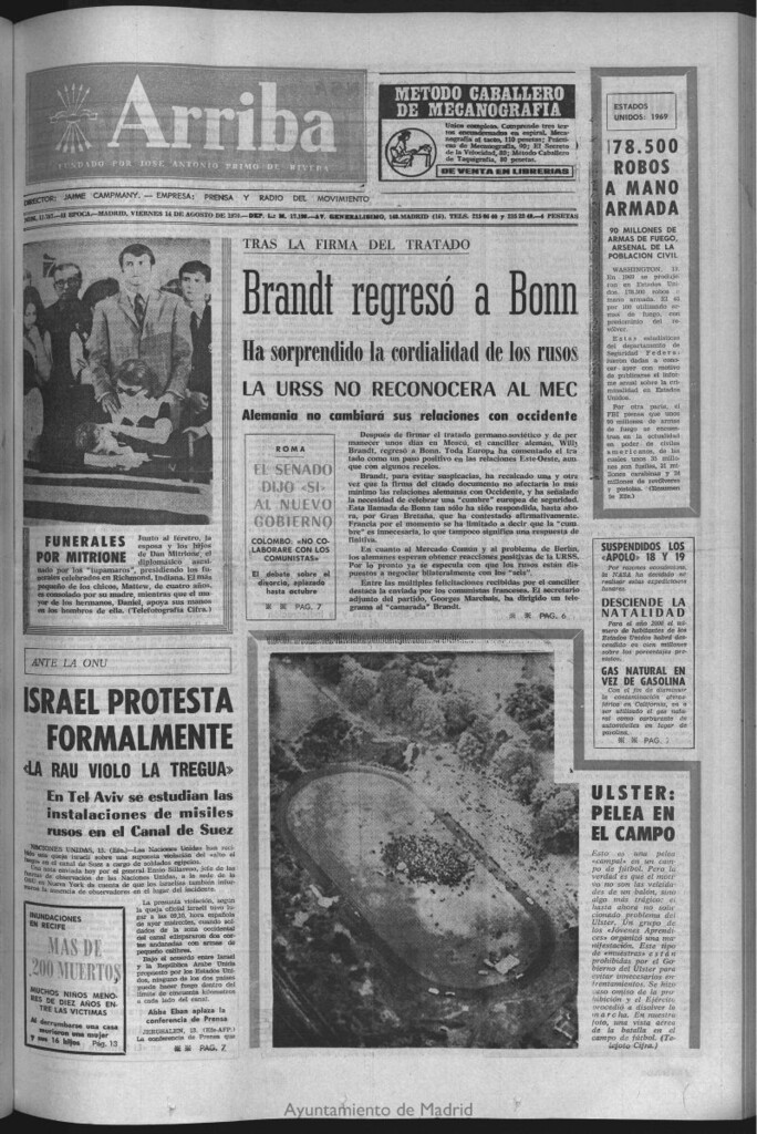 Miniatura de Arriba del 14 de agosto de 1970