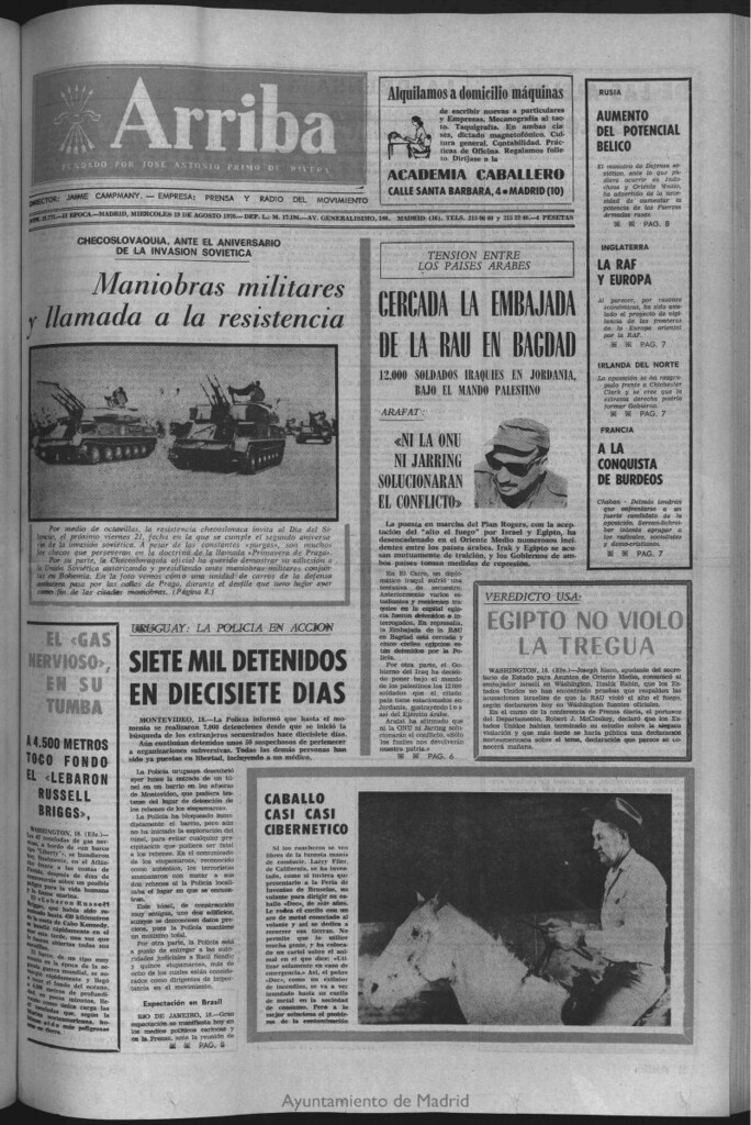 Miniatura de Arriba del 19 de agosto de 1970