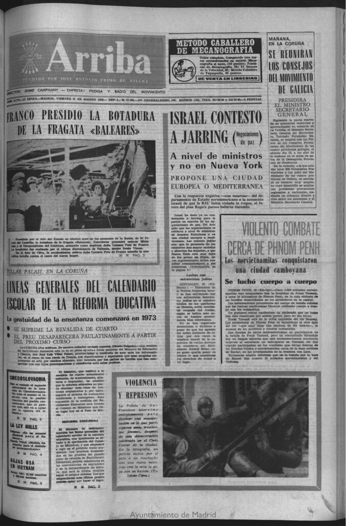Miniatura de Arriba del 21 de agosto de 1970