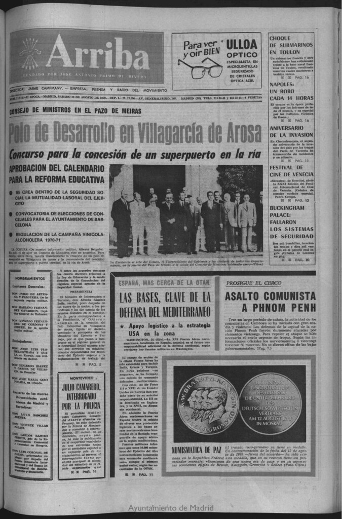 Miniatura de Arriba del 22 de agosto de 1970