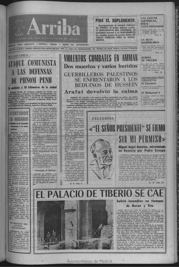 Miniatura de Arriba del 30 de agosto de 1970