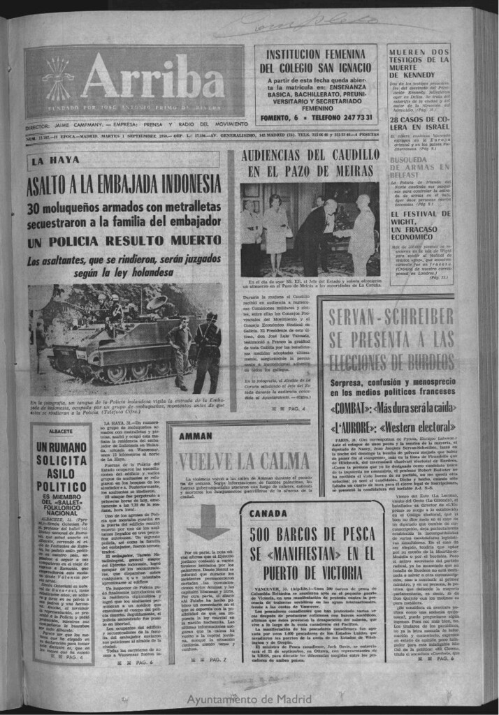 Miniatura de Arriba del 1 de septiembre de 1970