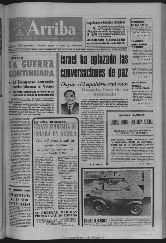 Miniatura de Arriba del 2 de septiembre de 1970