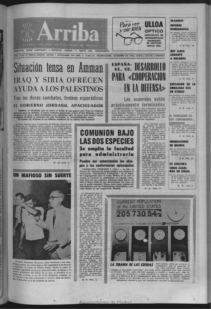Miniatura de Arriba del 3 de septiembre de 1970