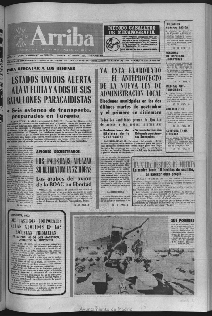 Miniatura de Arriba del 11 de septiembre de 1970