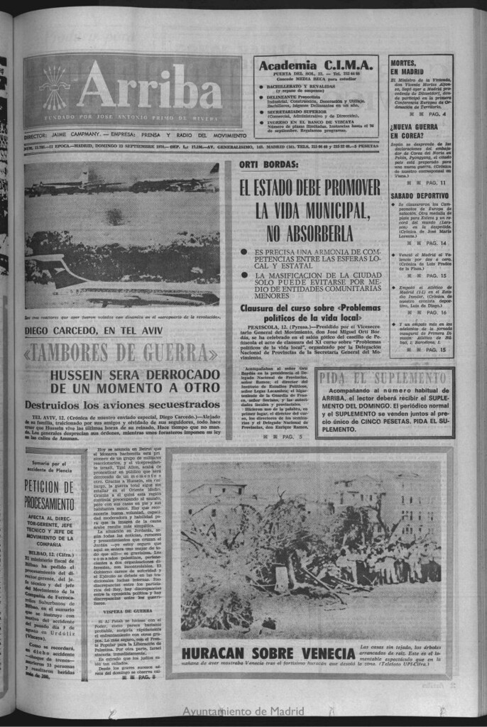 Miniatura de Arriba del 13 de septiembre de 1970