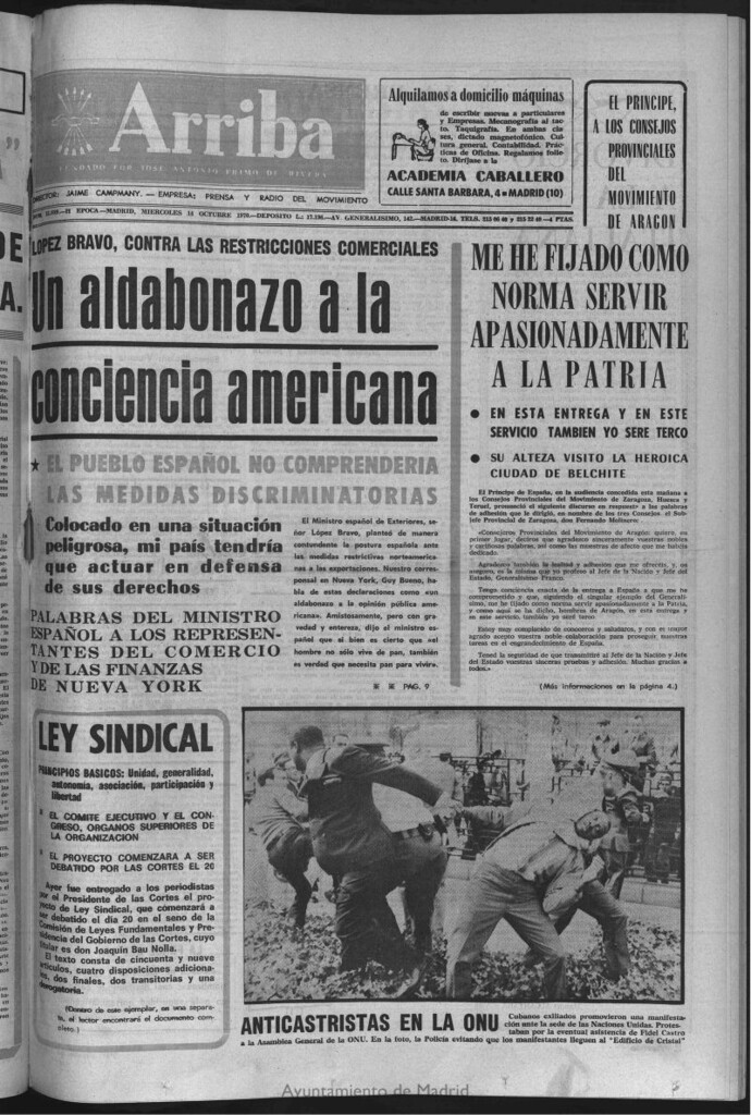 Miniatura de Arriba del 14 de octubre de 1970