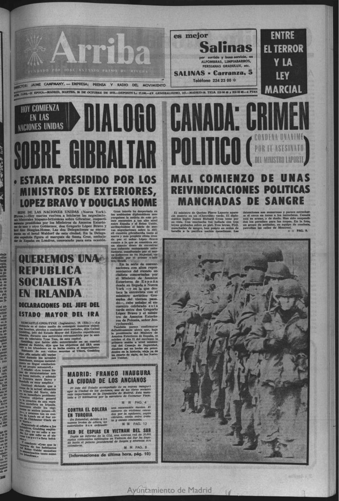 Miniatura de Arriba del 20 de octubre de 1970