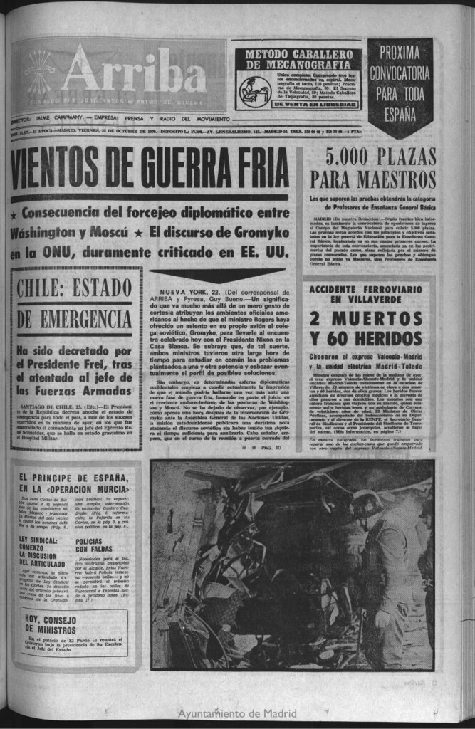 Miniatura de Arriba del 23 de octubre de 1970