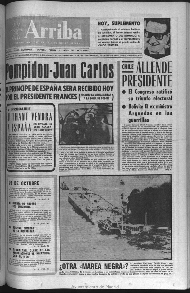 Miniatura de Arriba del 25 de octubre de 1970